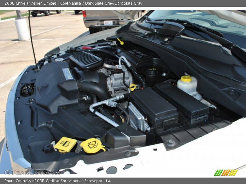Cool Vanilla / Dark Slate Gray/Light Slate Gray 2008 Chrysler Aspen Limited