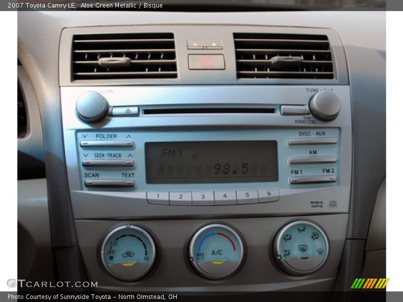 Aloe Green Metallic / Bisque 2007 Toyota Camry LE