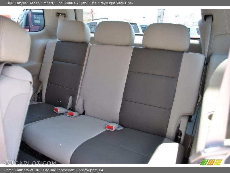 Cool Vanilla / Dark Slate Gray/Light Slate Gray 2008 Chrysler Aspen Limited