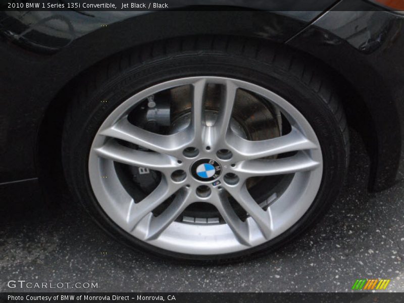 Jet Black / Black 2010 BMW 1 Series 135i Convertible