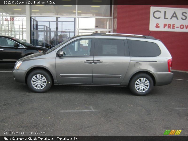 Platinum / Gray 2012 Kia Sedona LX