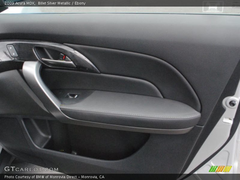 Billet Silver Metallic / Ebony 2009 Acura MDX