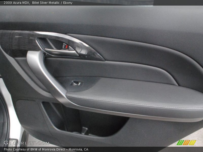 Billet Silver Metallic / Ebony 2009 Acura MDX