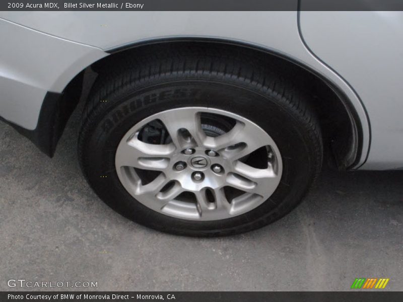 Billet Silver Metallic / Ebony 2009 Acura MDX