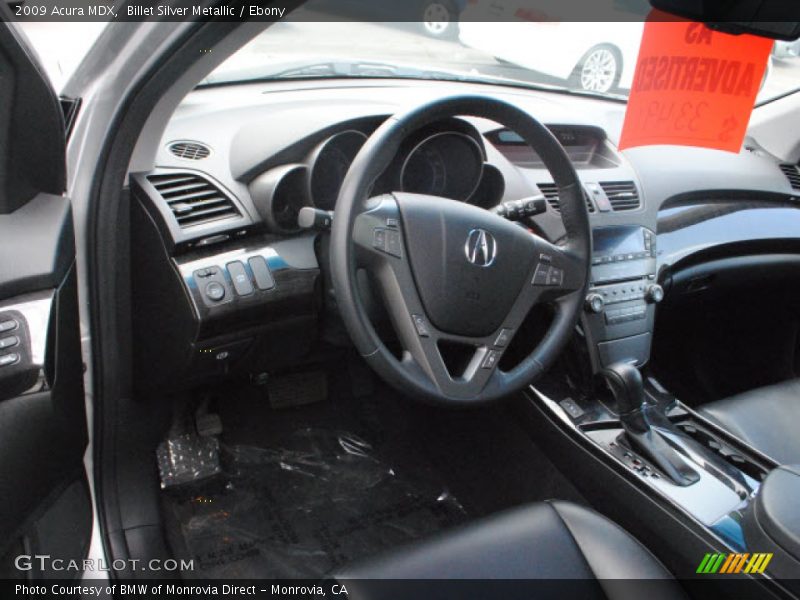 Billet Silver Metallic / Ebony 2009 Acura MDX