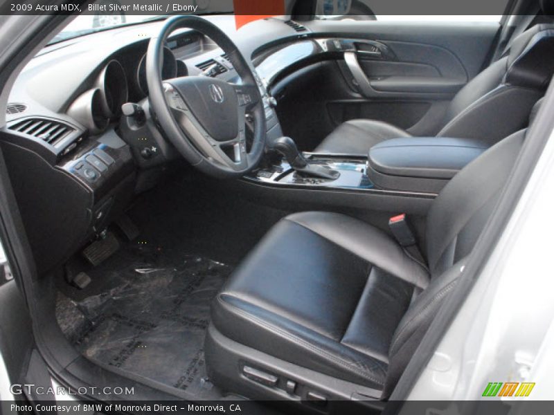 Billet Silver Metallic / Ebony 2009 Acura MDX