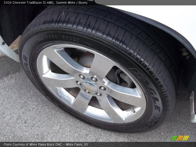 Summit White / Ebony 2009 Chevrolet TrailBlazer SS AWD