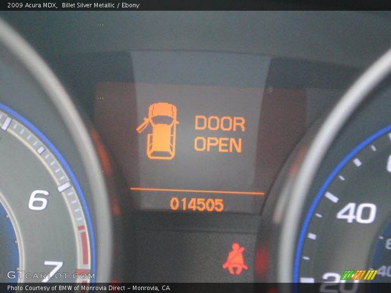Billet Silver Metallic / Ebony 2009 Acura MDX
