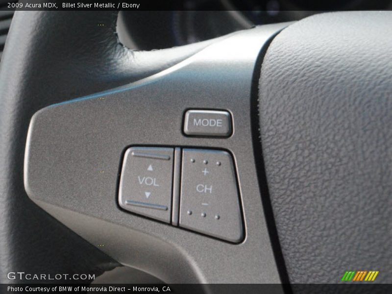 Billet Silver Metallic / Ebony 2009 Acura MDX