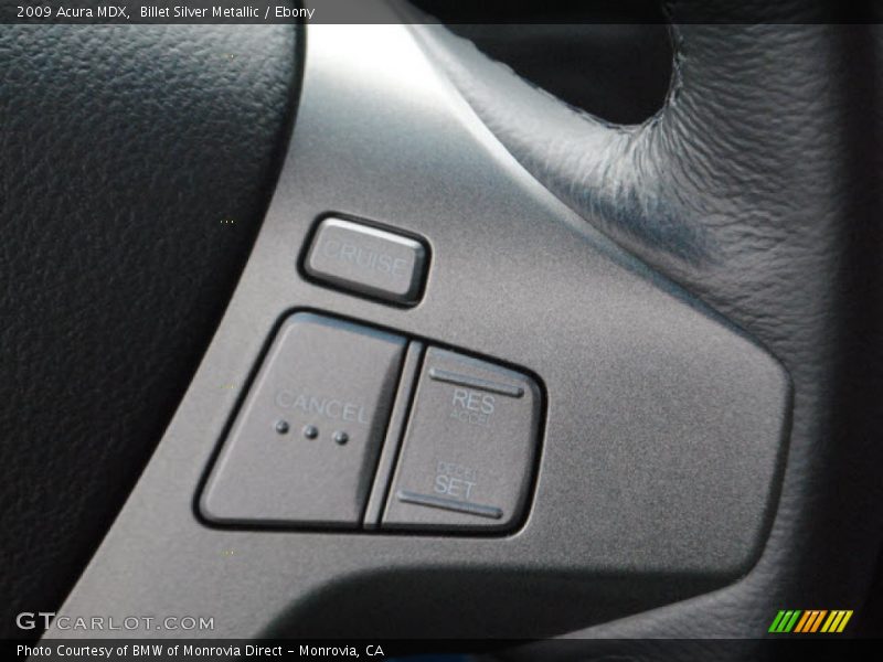 Billet Silver Metallic / Ebony 2009 Acura MDX
