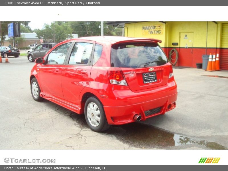 Sport Red / Charcoal 2006 Chevrolet Aveo LS Hatchback