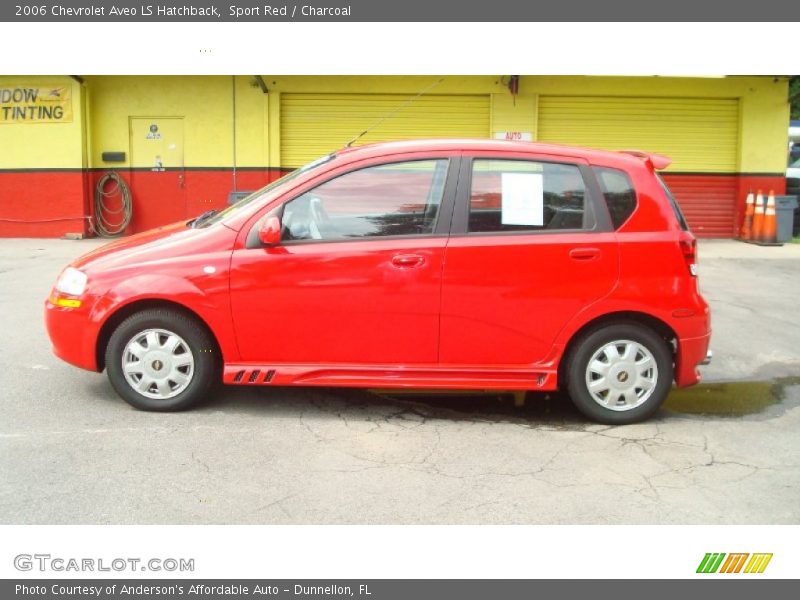 Sport Red / Charcoal 2006 Chevrolet Aveo LS Hatchback
