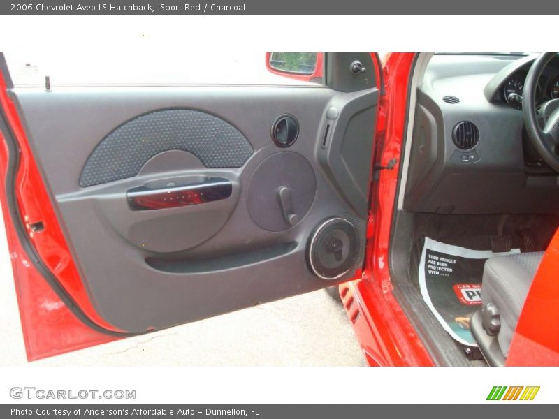 Sport Red / Charcoal 2006 Chevrolet Aveo LS Hatchback