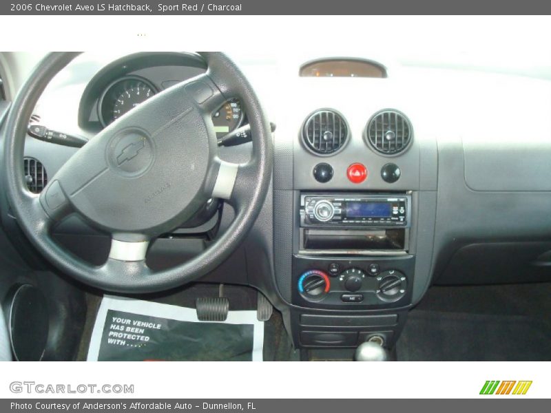 Sport Red / Charcoal 2006 Chevrolet Aveo LS Hatchback