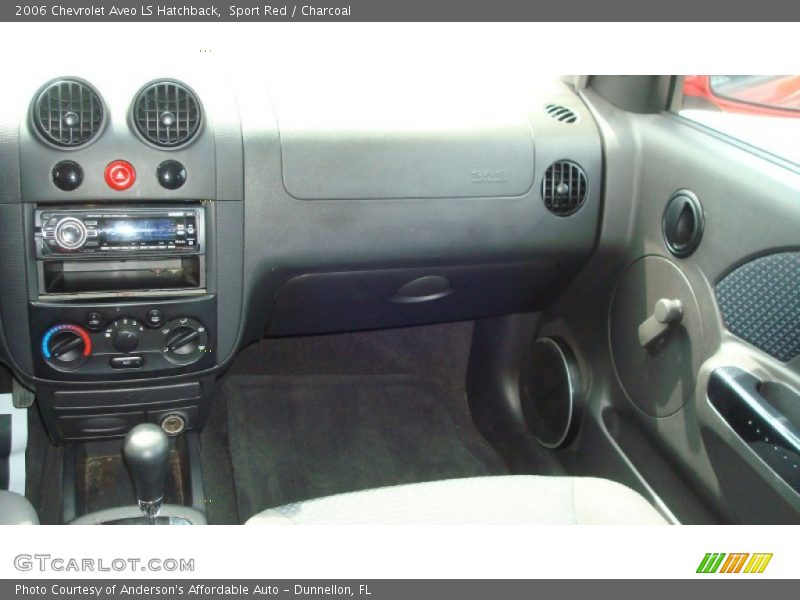 Sport Red / Charcoal 2006 Chevrolet Aveo LS Hatchback