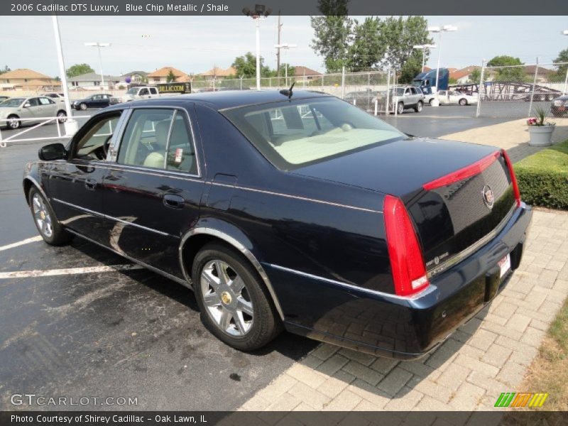 Blue Chip Metallic / Shale 2006 Cadillac DTS Luxury