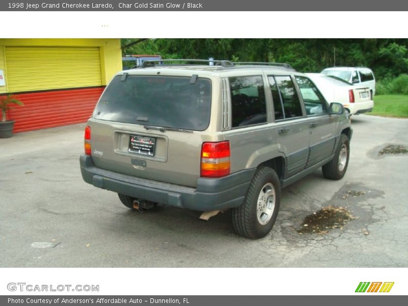 Char Gold Satin Glow / Black 1998 Jeep Grand Cherokee Laredo