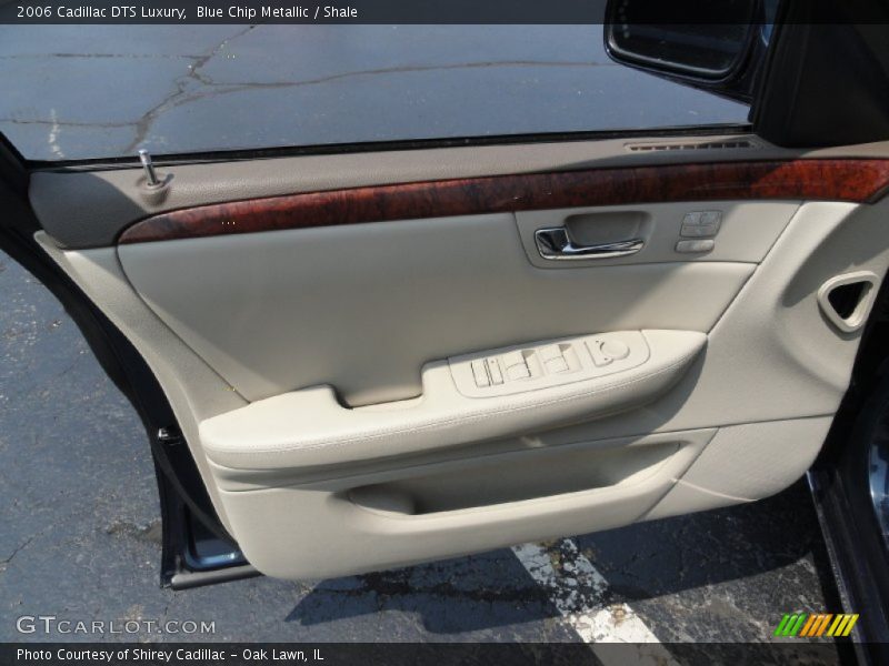 Blue Chip Metallic / Shale 2006 Cadillac DTS Luxury