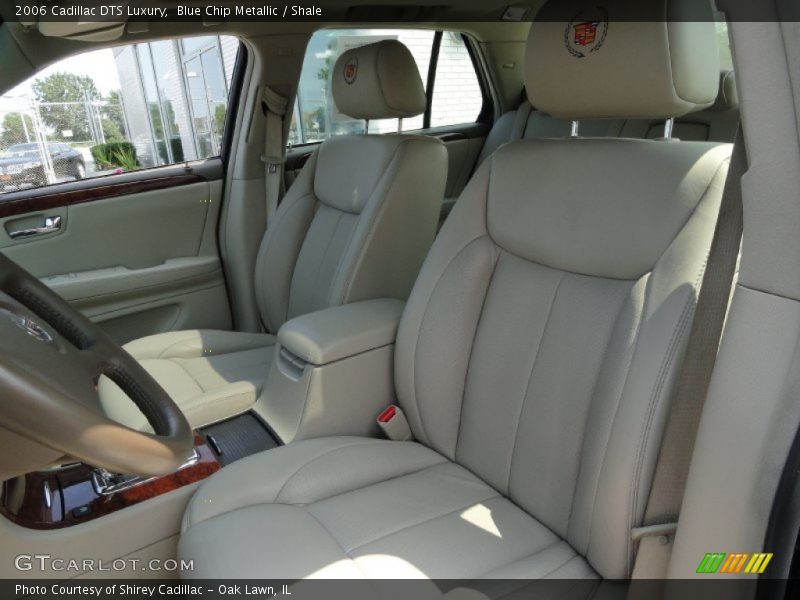 Blue Chip Metallic / Shale 2006 Cadillac DTS Luxury