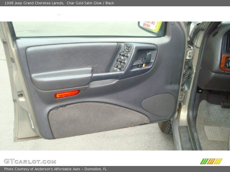 Char Gold Satin Glow / Black 1998 Jeep Grand Cherokee Laredo