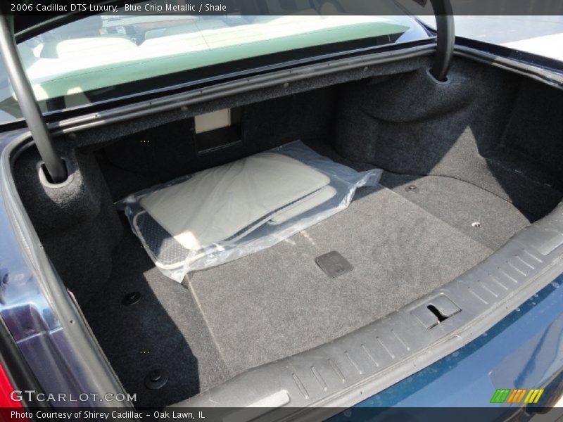 Blue Chip Metallic / Shale 2006 Cadillac DTS Luxury