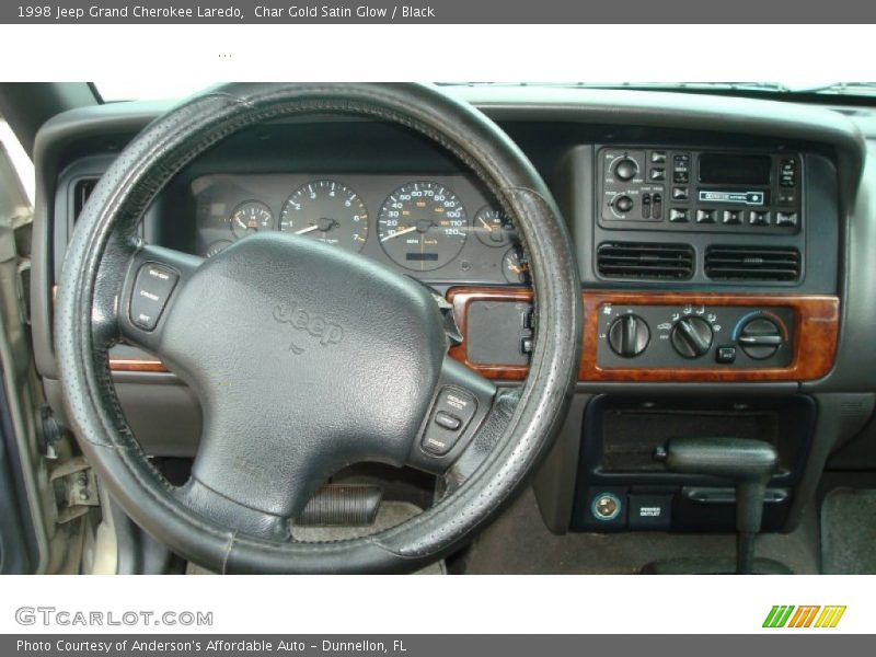Char Gold Satin Glow / Black 1998 Jeep Grand Cherokee Laredo