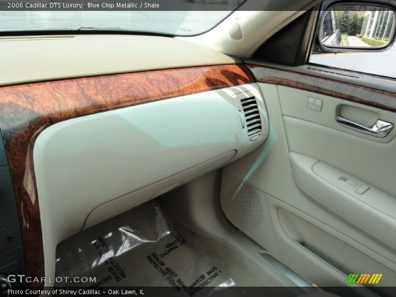 Blue Chip Metallic / Shale 2006 Cadillac DTS Luxury