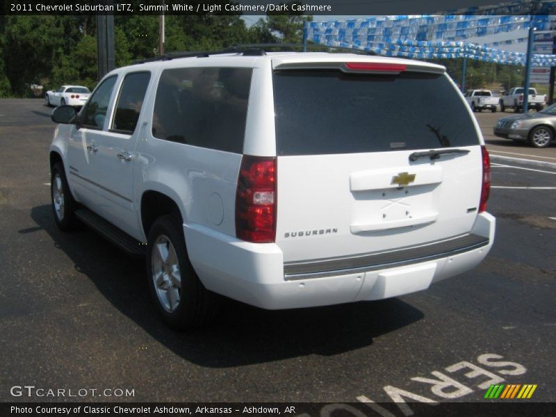Summit White / Light Cashmere/Dark Cashmere 2011 Chevrolet Suburban LTZ