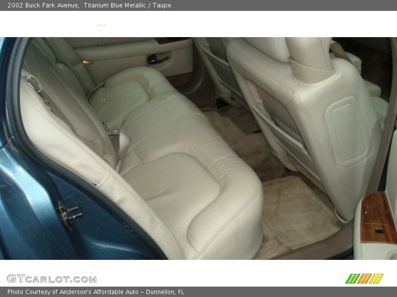 Titanium Blue Metallic / Taupe 2002 Buick Park Avenue