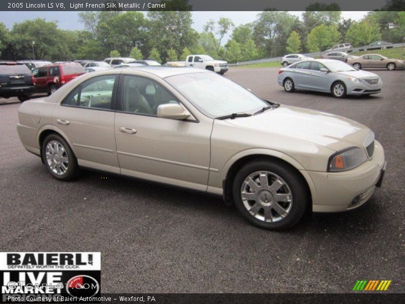 Light French Silk Metallic / Camel 2005 Lincoln LS V8