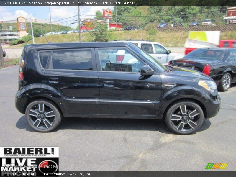 Shadow Black / Black Leather 2010 Kia Soul Shadow Dragon Special Edition