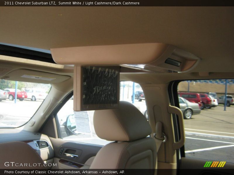Summit White / Light Cashmere/Dark Cashmere 2011 Chevrolet Suburban LTZ