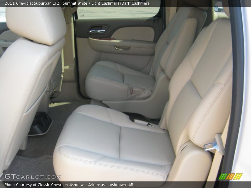 Summit White / Light Cashmere/Dark Cashmere 2011 Chevrolet Suburban LTZ