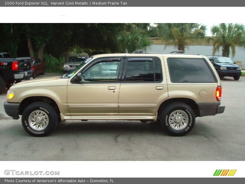  2000 Explorer XLS Harvest Gold Metallic