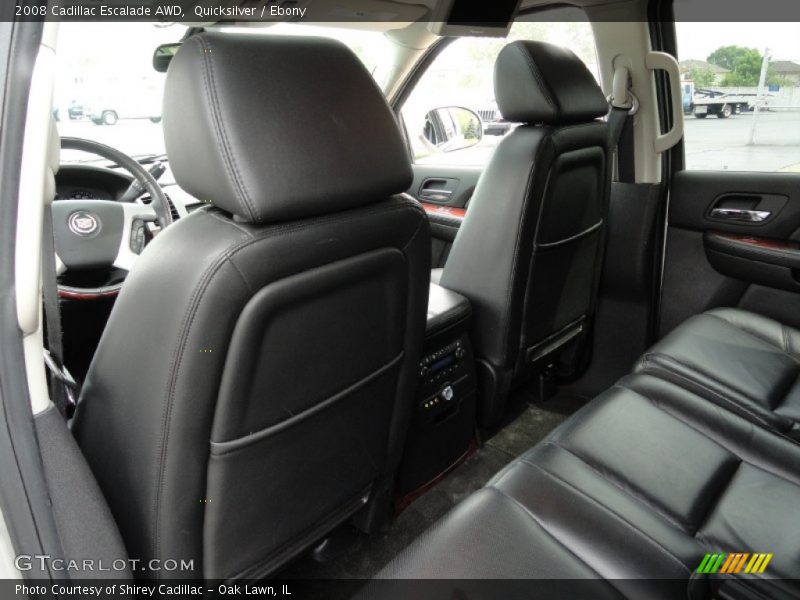 Quicksilver / Ebony 2008 Cadillac Escalade AWD