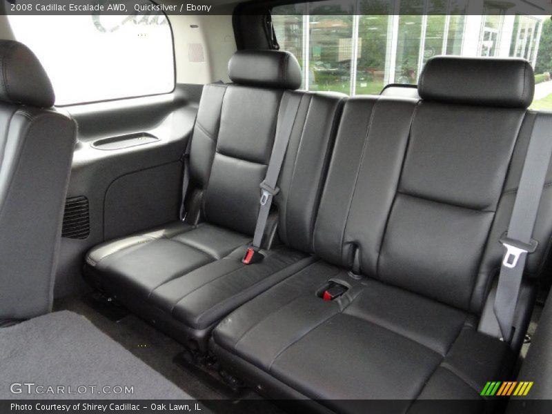 Quicksilver / Ebony 2008 Cadillac Escalade AWD