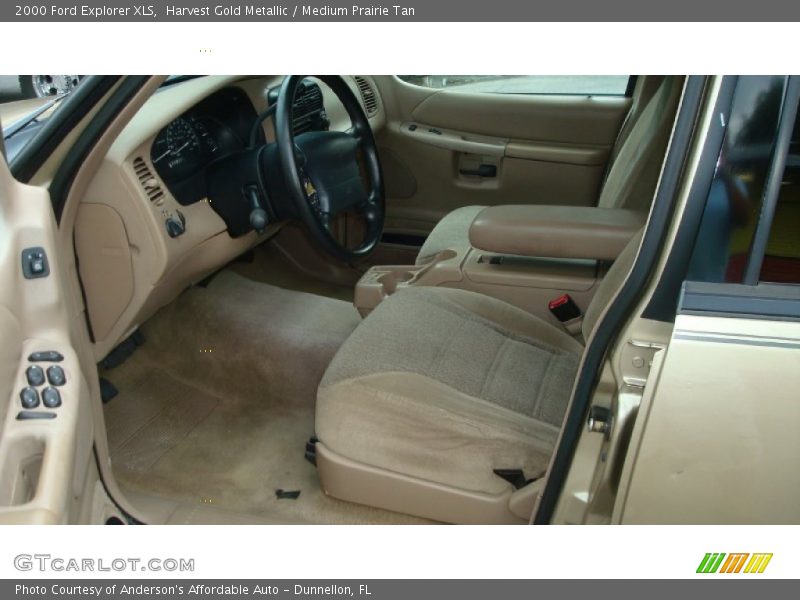 Harvest Gold Metallic / Medium Prairie Tan 2000 Ford Explorer XLS