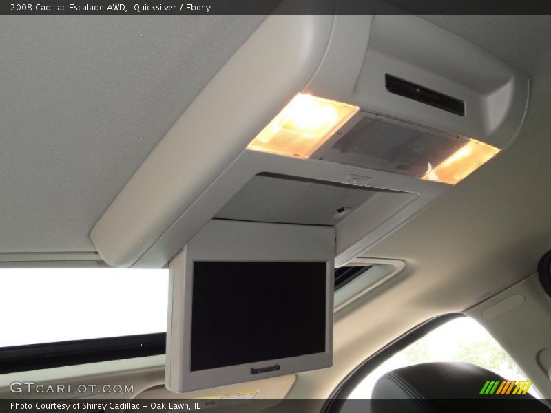 Quicksilver / Ebony 2008 Cadillac Escalade AWD