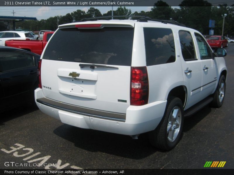 Summit White / Light Cashmere/Dark Cashmere 2011 Chevrolet Tahoe LTZ