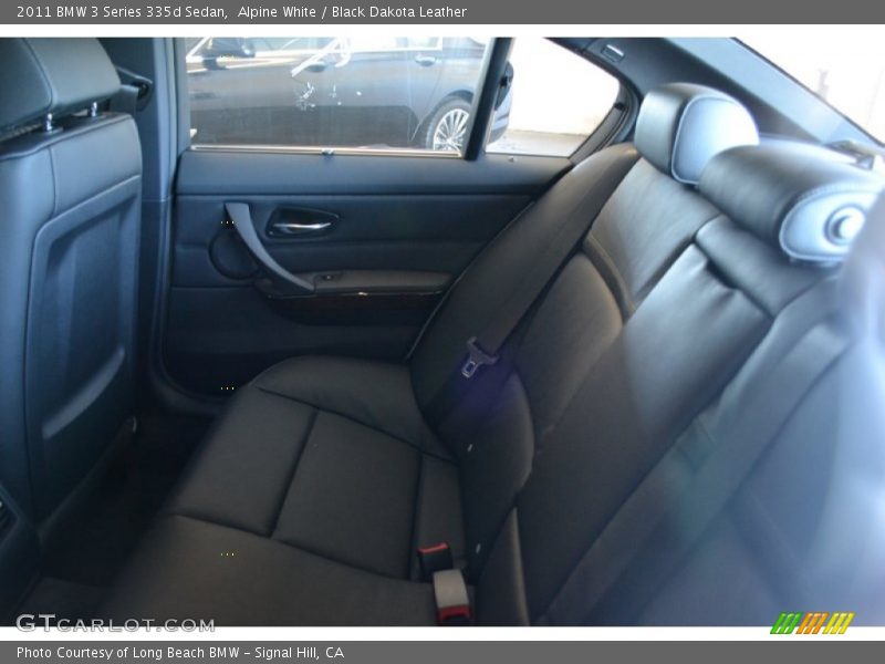  2011 3 Series 335d Sedan Black Dakota Leather Interior