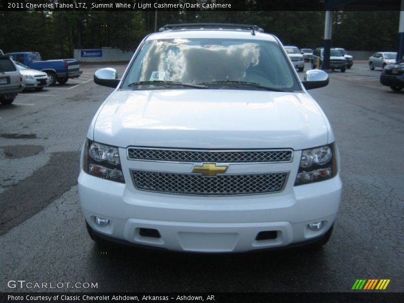 Summit White / Light Cashmere/Dark Cashmere 2011 Chevrolet Tahoe LTZ