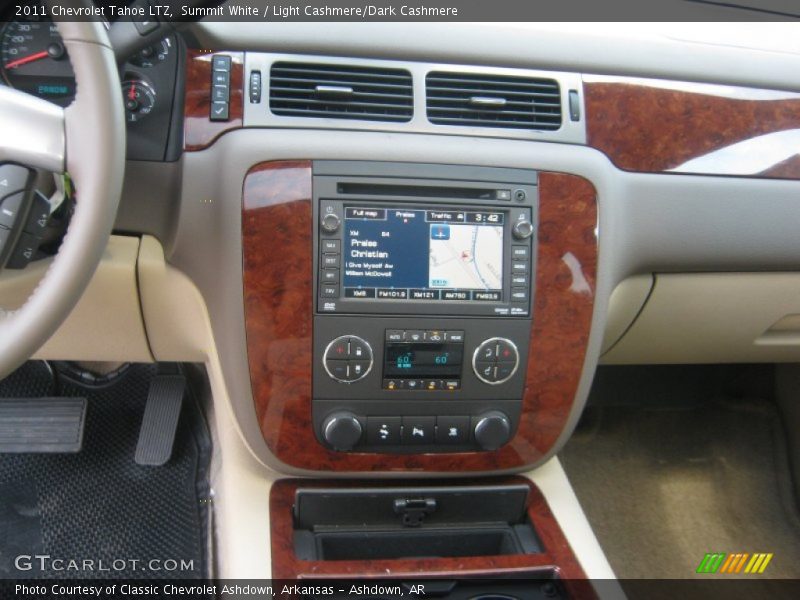 Summit White / Light Cashmere/Dark Cashmere 2011 Chevrolet Tahoe LTZ