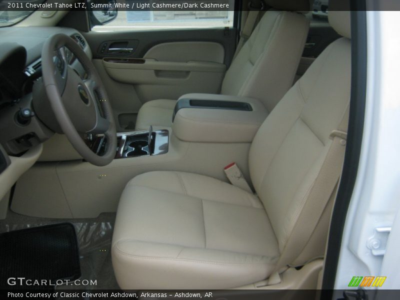 Summit White / Light Cashmere/Dark Cashmere 2011 Chevrolet Tahoe LTZ