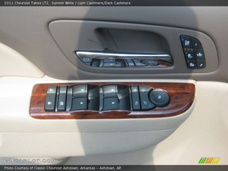 Summit White / Light Cashmere/Dark Cashmere 2011 Chevrolet Tahoe LTZ
