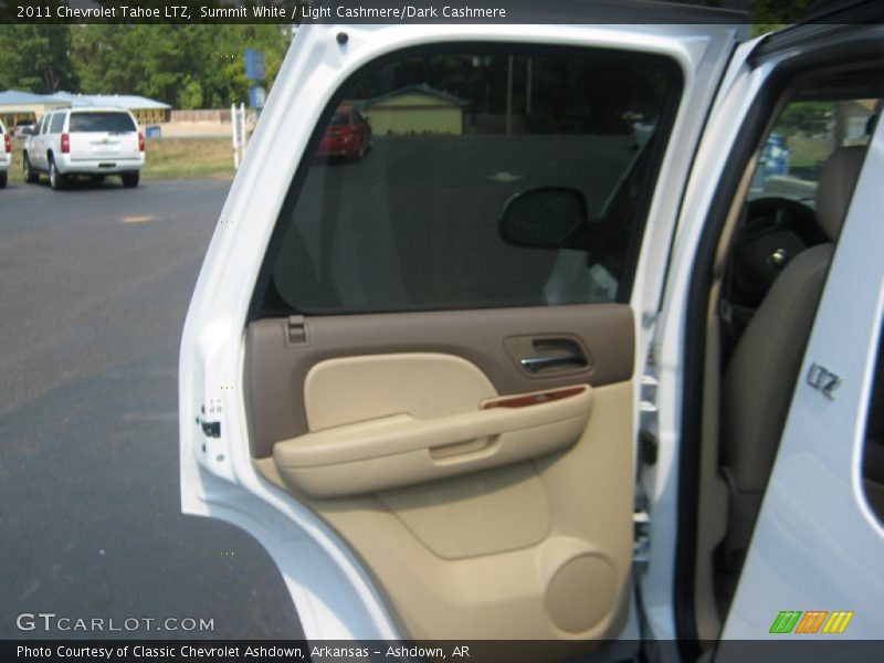Summit White / Light Cashmere/Dark Cashmere 2011 Chevrolet Tahoe LTZ