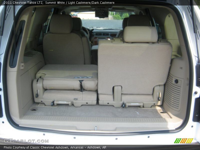 Summit White / Light Cashmere/Dark Cashmere 2011 Chevrolet Tahoe LTZ