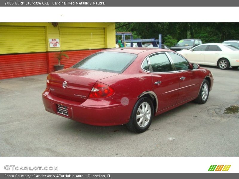 Cardinal Red Metallic / Neutral 2005 Buick LaCrosse CXL