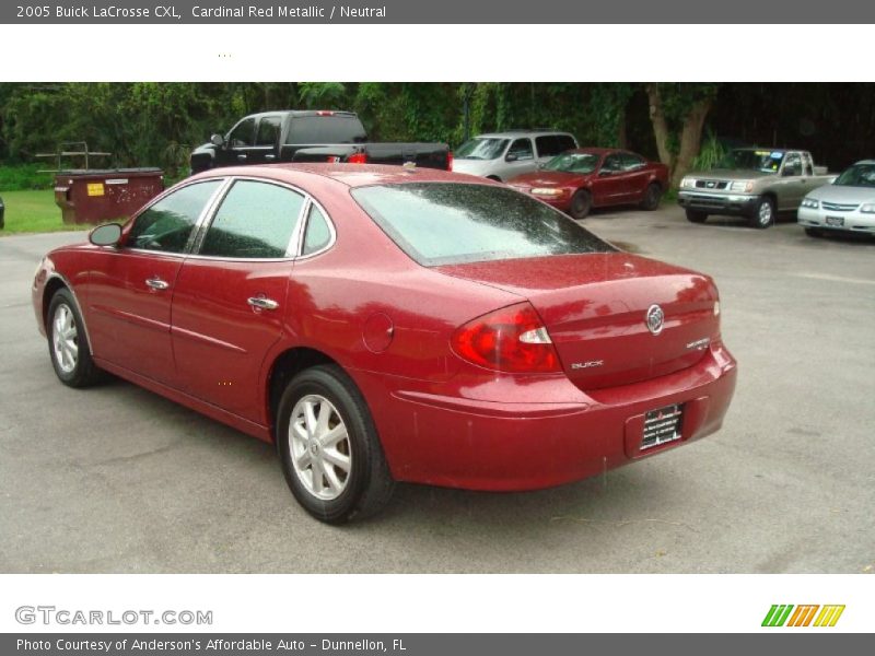 Cardinal Red Metallic / Neutral 2005 Buick LaCrosse CXL