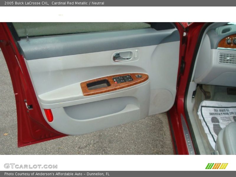 Cardinal Red Metallic / Neutral 2005 Buick LaCrosse CXL