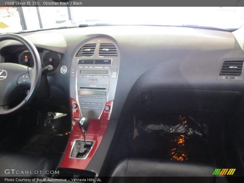 Obsidian Black / Black 2008 Lexus ES 350
